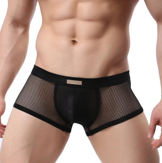 Comfortable mesh underwear for men