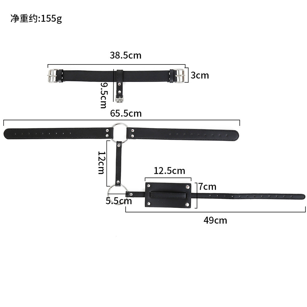 BDSM Harness Style Intimate Pants - Prostate Massager Strap On Vibrating