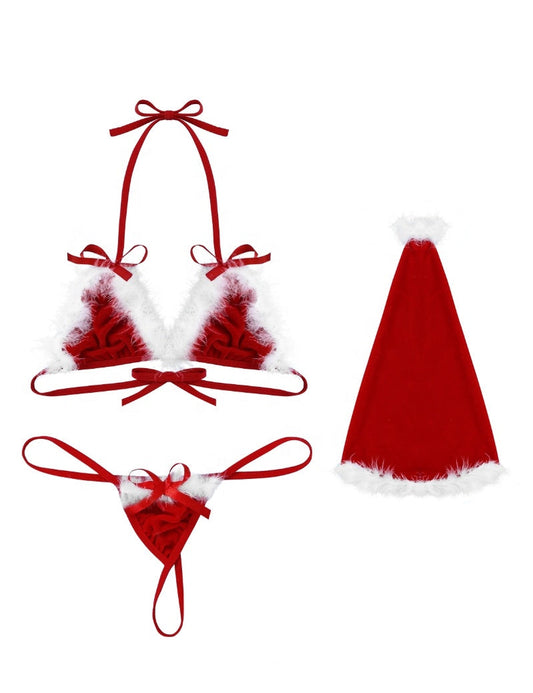 Black Home Wear Two-piece Fashion Lace Pajamas Suit, New year, Elegant , couple experience