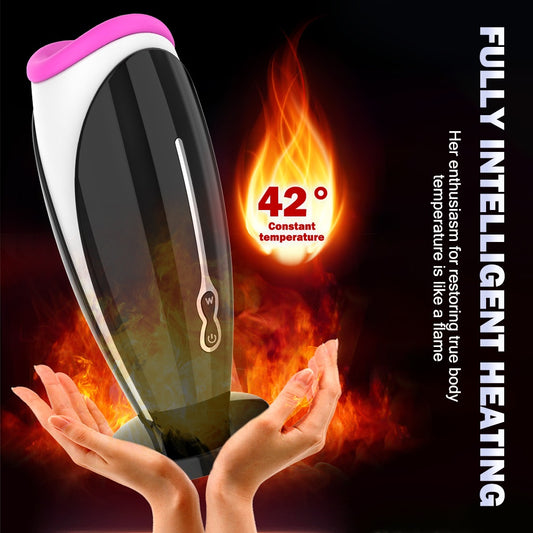 Wellness Device For Men - Thrusting Rotating Personal Massager With Multiple Functions