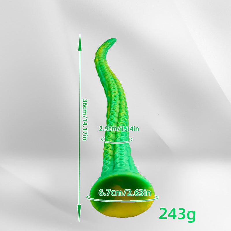 Colorful Octopus Super Long Men And Women Deep İntimate wellness accessory