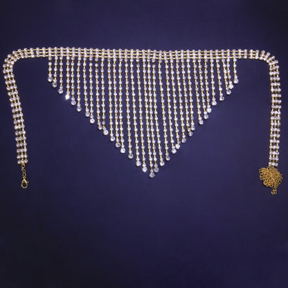 İntimate wellness Fashion And Fully-jewelled Tassel Underwear Waist