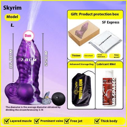 Spray Ejaculation Shaped “Comfort-fit design”