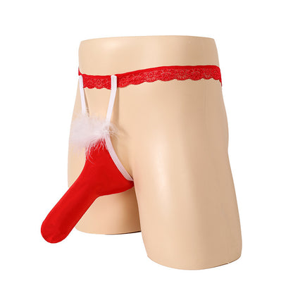 Men's Christmas Underwear Elastic Underwear