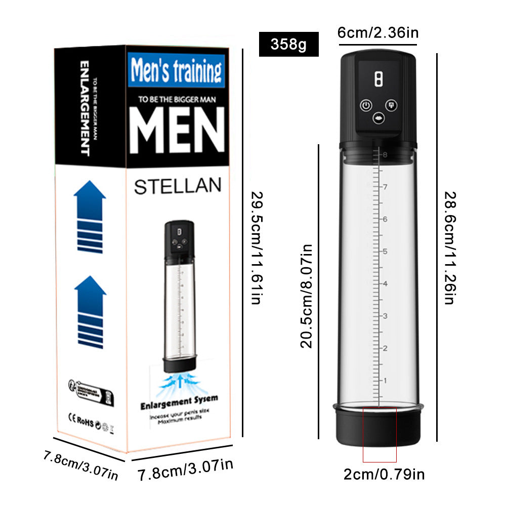 Negative Pressure Wellness Device - Stretching Exercise Tool for Men