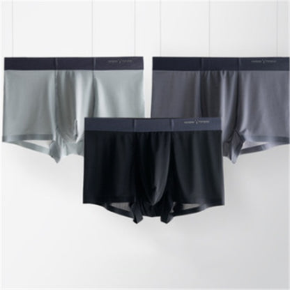 Ice silk underwear men's summer breathable ultra-thin quick-drying boxer