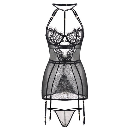 tight-fitting buttocks uniform temptation pajamas- Elegant , couple experience