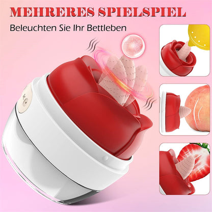 Wellness Device For Couples - Teasing Tongue Licking Suction Personal Massager For Men Women