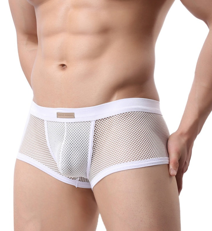 Comfortable mesh underwear for men