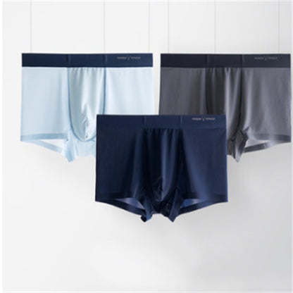 Ice silk underwear men's summer breathable ultra-thin quick-drying boxer