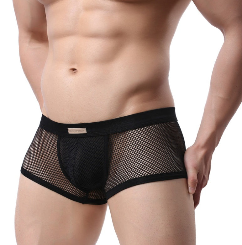 Comfortable mesh underwear for men