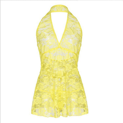 Women's Lingerie Hot Elegant Lace Dress