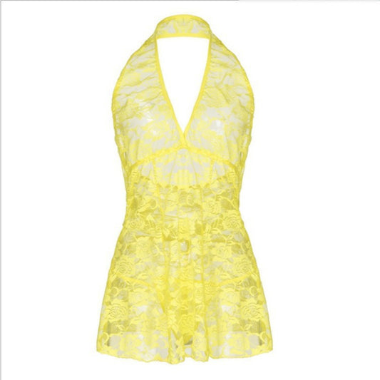 Women's Lingerie Hot Elegant Lace Dress