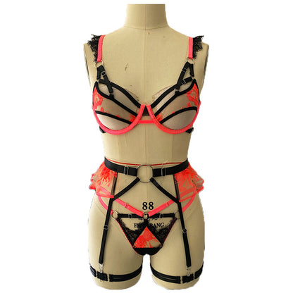 New Contrast Color Underwear Women's Suit