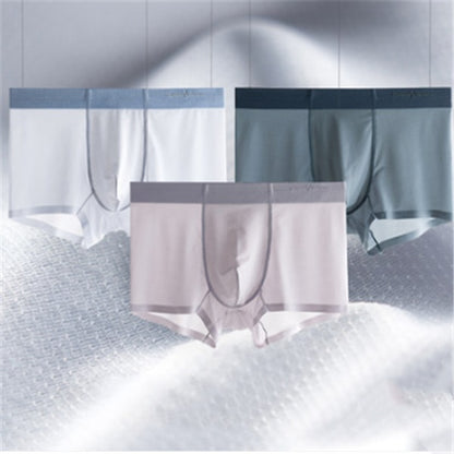 Ice silk underwear men's summer breathable ultra-thin quick-drying boxer