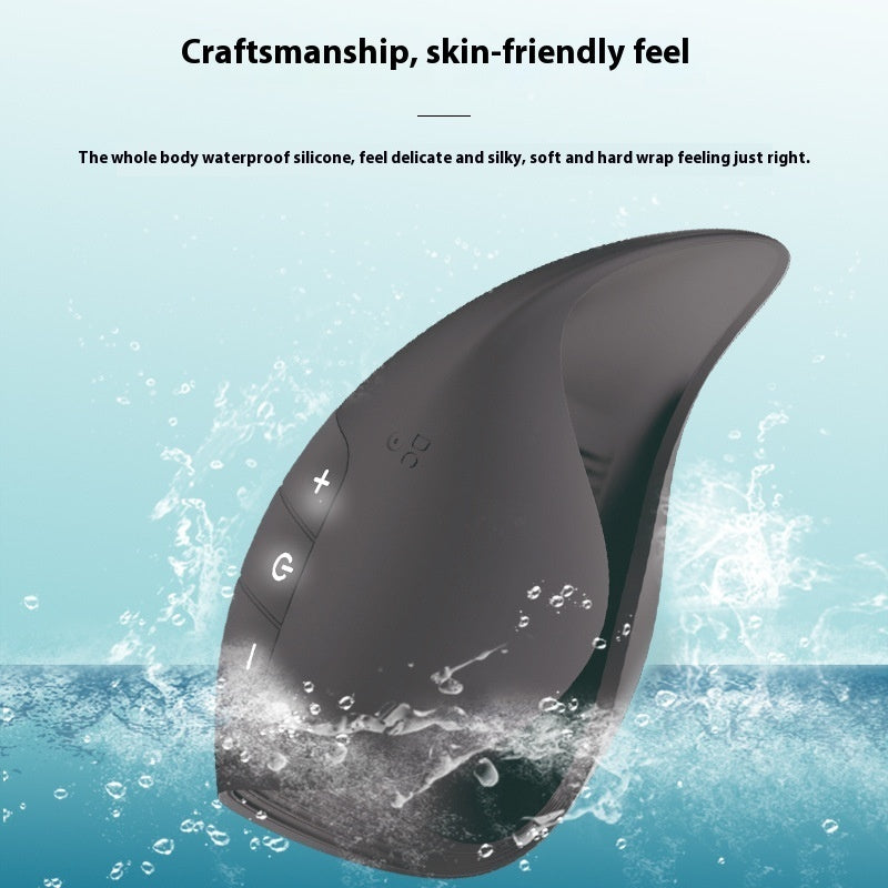 realistic Punching Vibratory  Exercise Men's Waterproof Silicone Toy, Personal pleasure