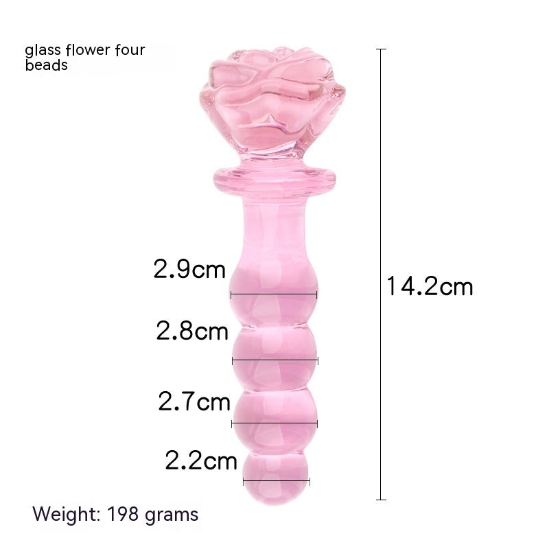 Rose Crystal Toys Massage, “Comfort-fit design”