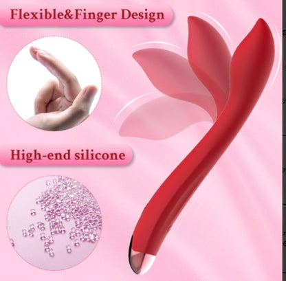 Wellness Stimulator Finger Device - G Spot Personal Massager Mini Wand For Women and Men