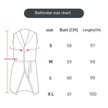 Men's Underwear Bathrobe Night-robe Soft Silk, İntimate wellness