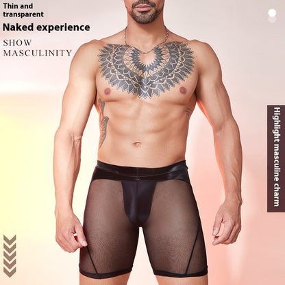 New Skin-Friendly U-Shaped Men's Underwear - Elegant Couple Experience.