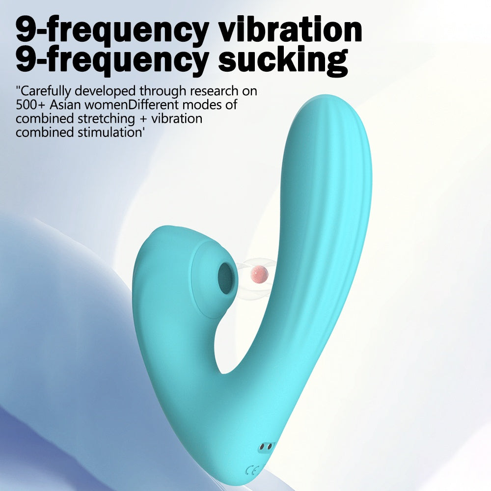 Silicone Wellness Device - Dual Stimulation Personal Massager With Multiple Vibration Settings