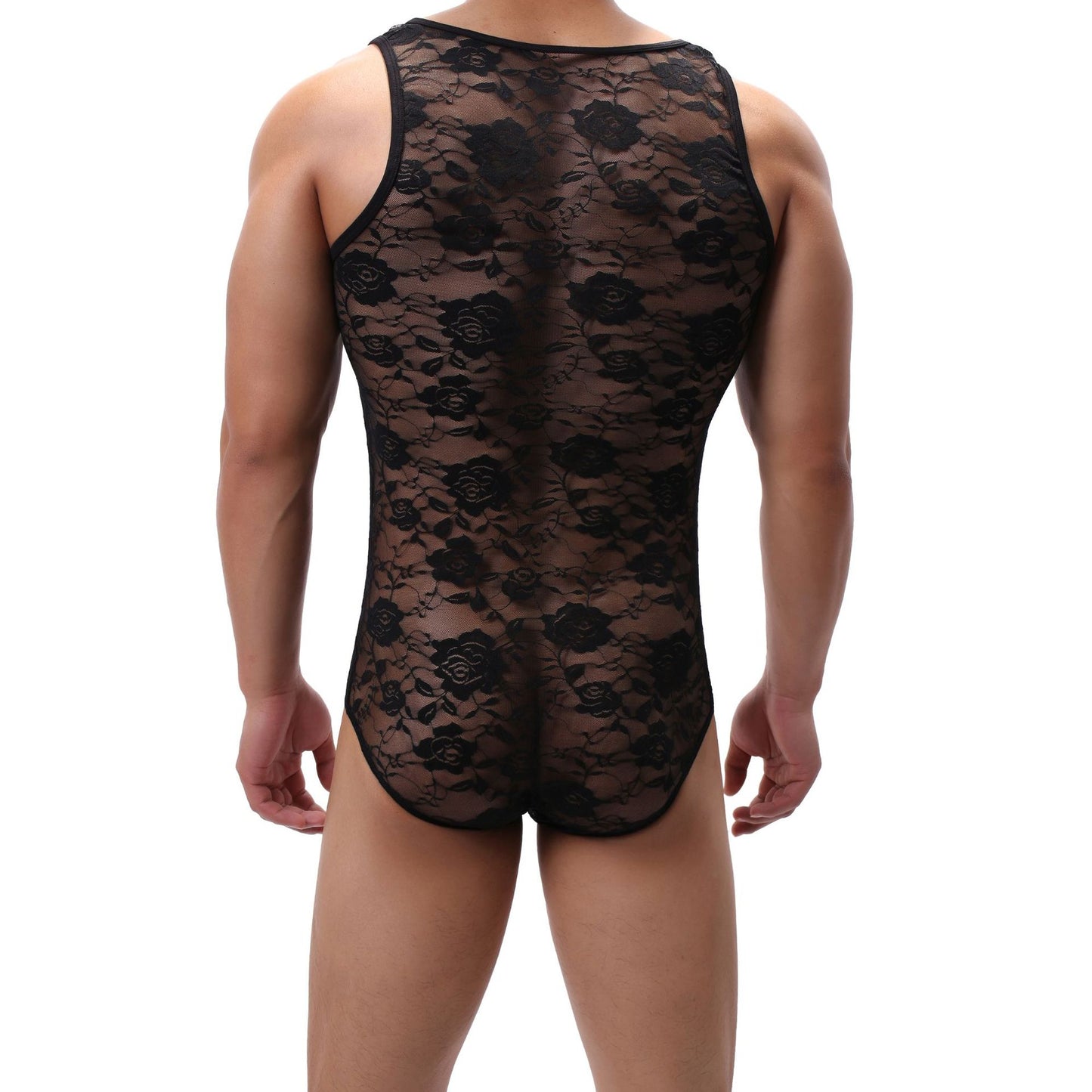 Men's Underwear One-piece Shapewear Lace Vest elegant , special , lingerie