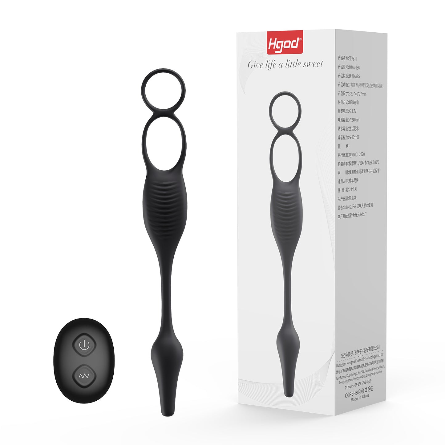 Wearable Prostate Massager - Remote Control Dual Stimulation Wellness Device