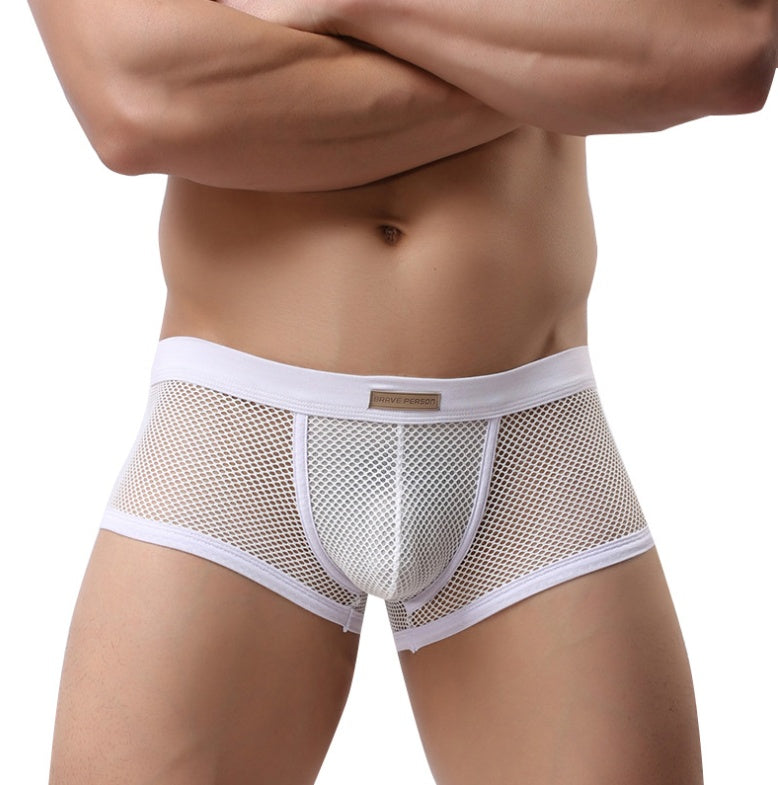 Comfortable mesh underwear for men