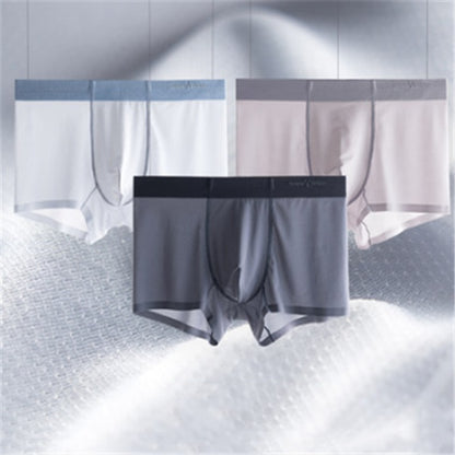 Ice silk underwear men's summer breathable ultra-thin quick-drying boxer