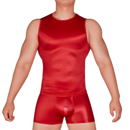 Men's  İntimate wellness Nylon Underwear Tight, Super Elastic Vest