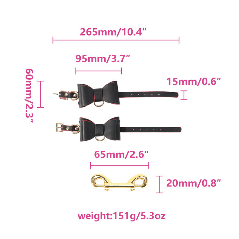 Premium Leather BDSM Accessory Set - Intimate Lifestyle Collection