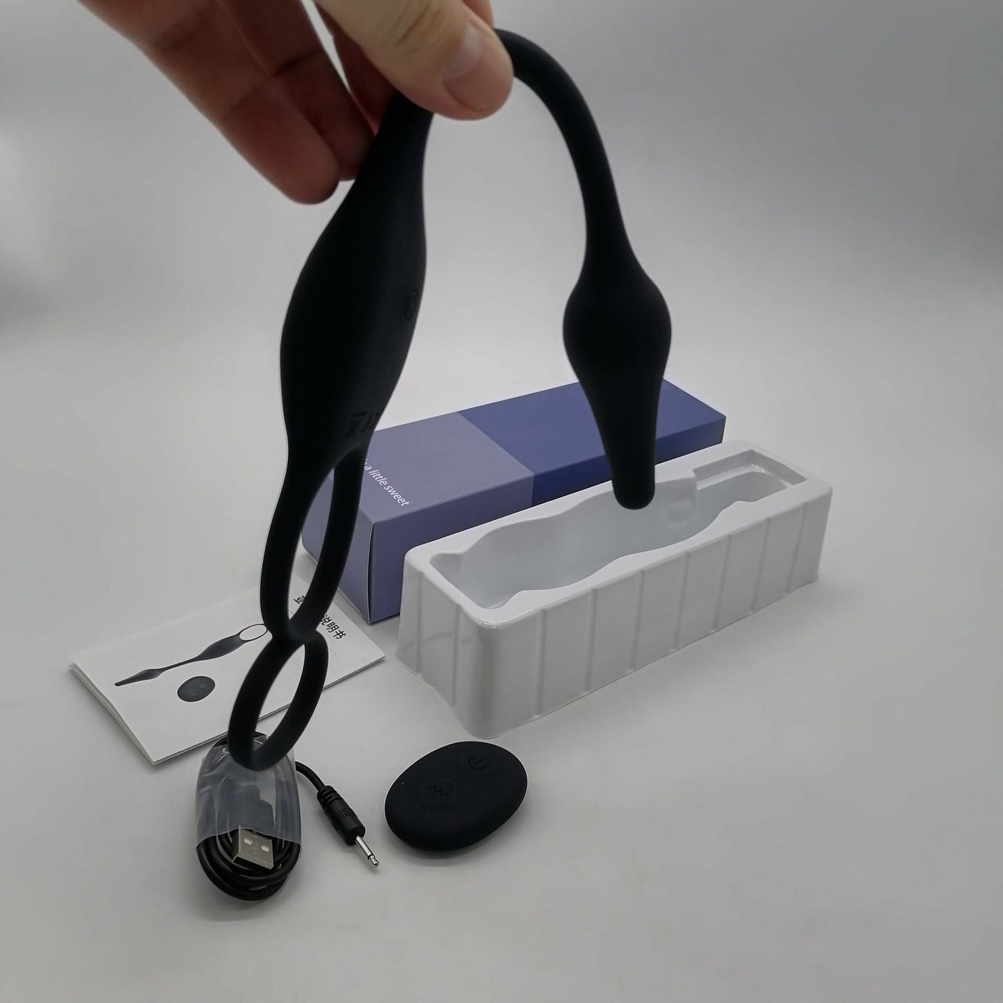 Wearable Prostate Massager - Remote Control Dual Stimulation Wellness Device