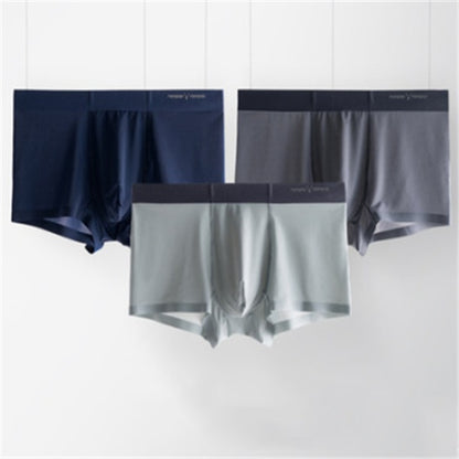 Ice silk underwear men's summer breathable ultra-thin quick-drying boxer