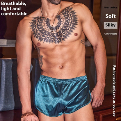Men's Underwear Nude Feel Skin-friendly Not Tight elegant Boxers Lightweight Breathable Smooth