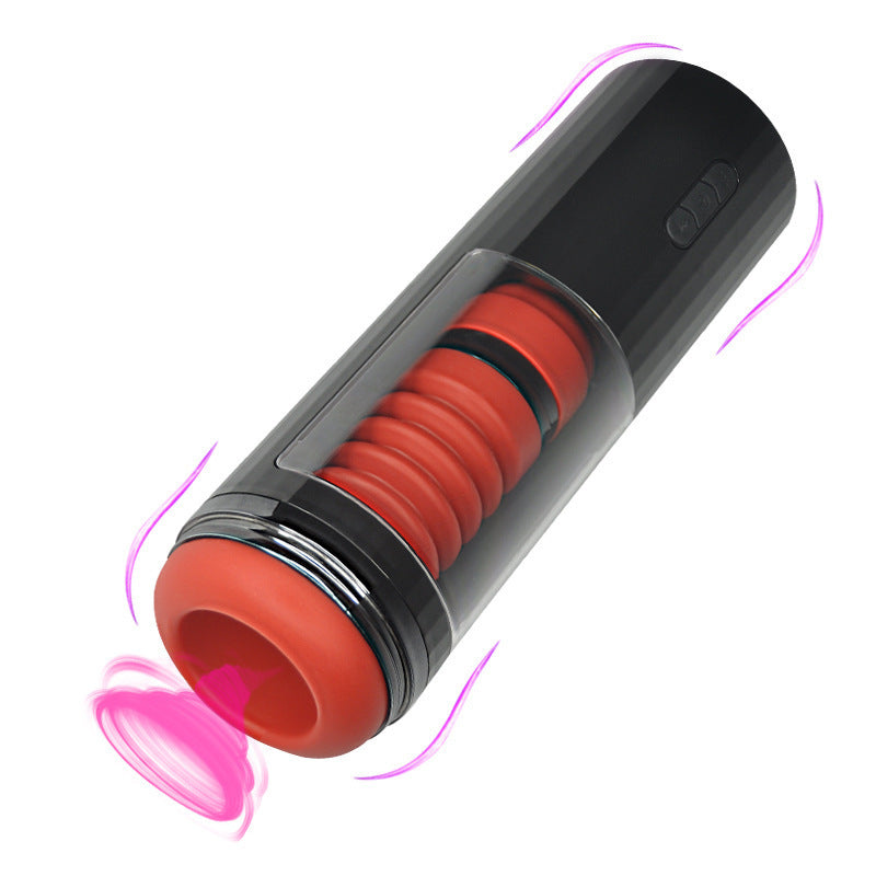 Automatic Intelligent Spiral Telescopic Vibration Toys For Men.
