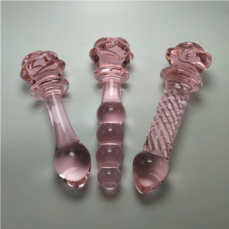 Rose Crystal Toys Massage, “Comfort-fit design”