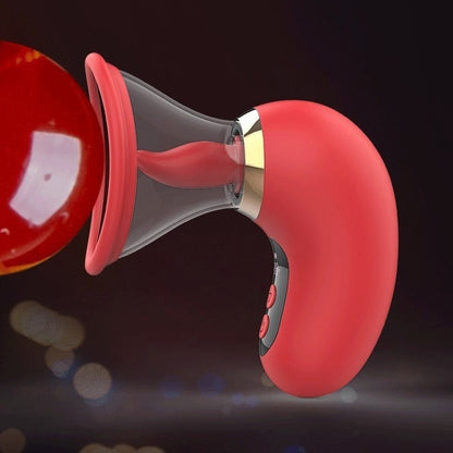 Tongue LED Number Display Handheld Sucking Device intimate wellnes , relaxation