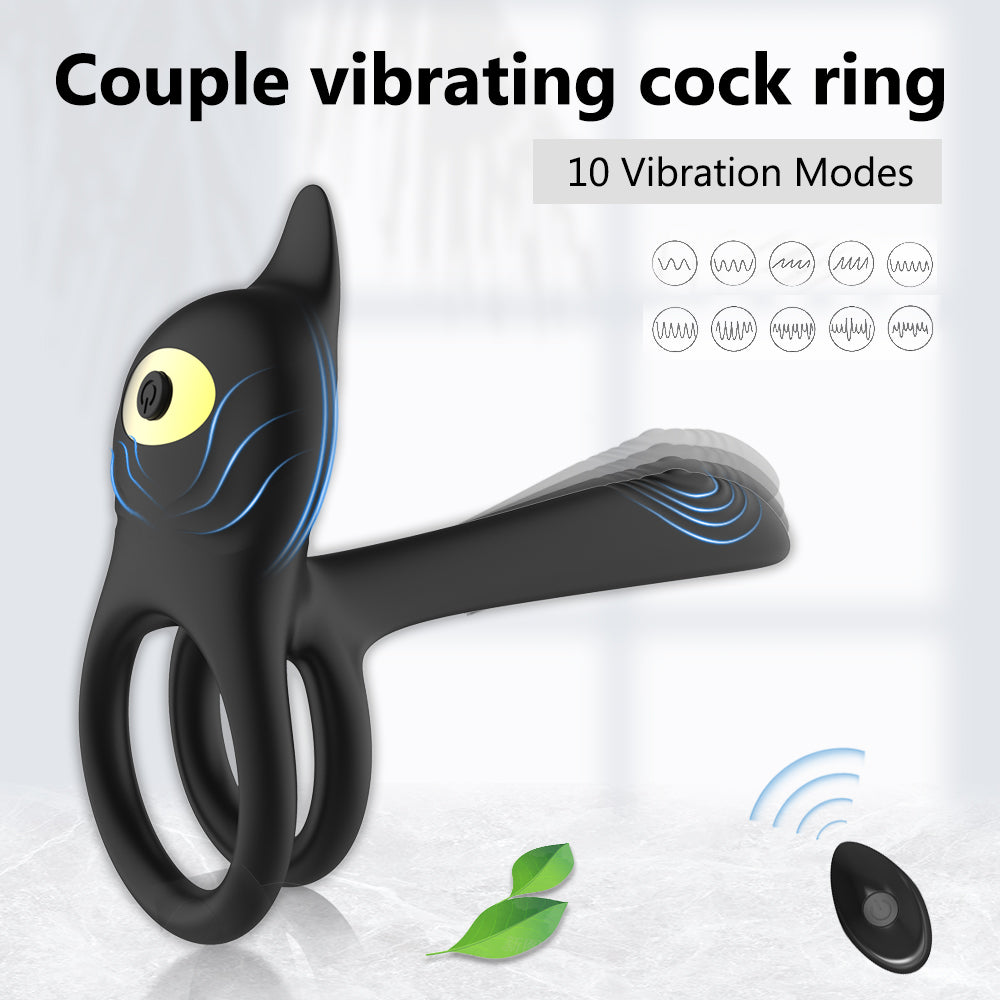 Wellness Ring For Couples - G Spot 2 In 1 Device With 10 Modes Personal Massager
