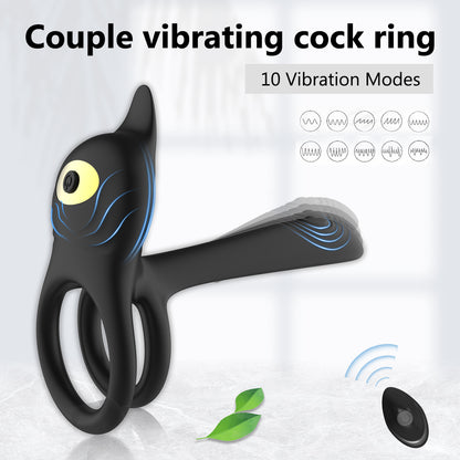 Wellness Ring For Couples - G Spot 2 In 1 Device With 10 Modes Personal Massager