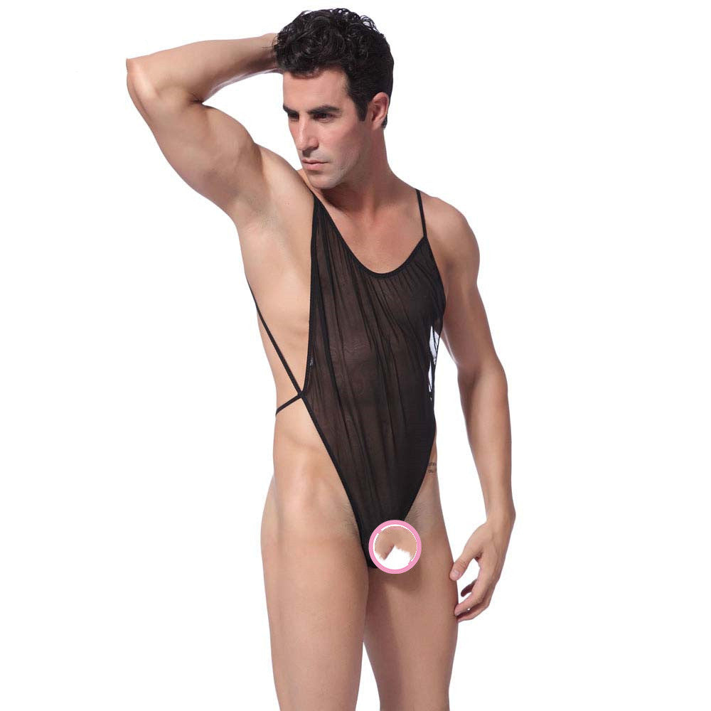 Men's See-through Underwear Bodysuit, LGBT collection, Pride products