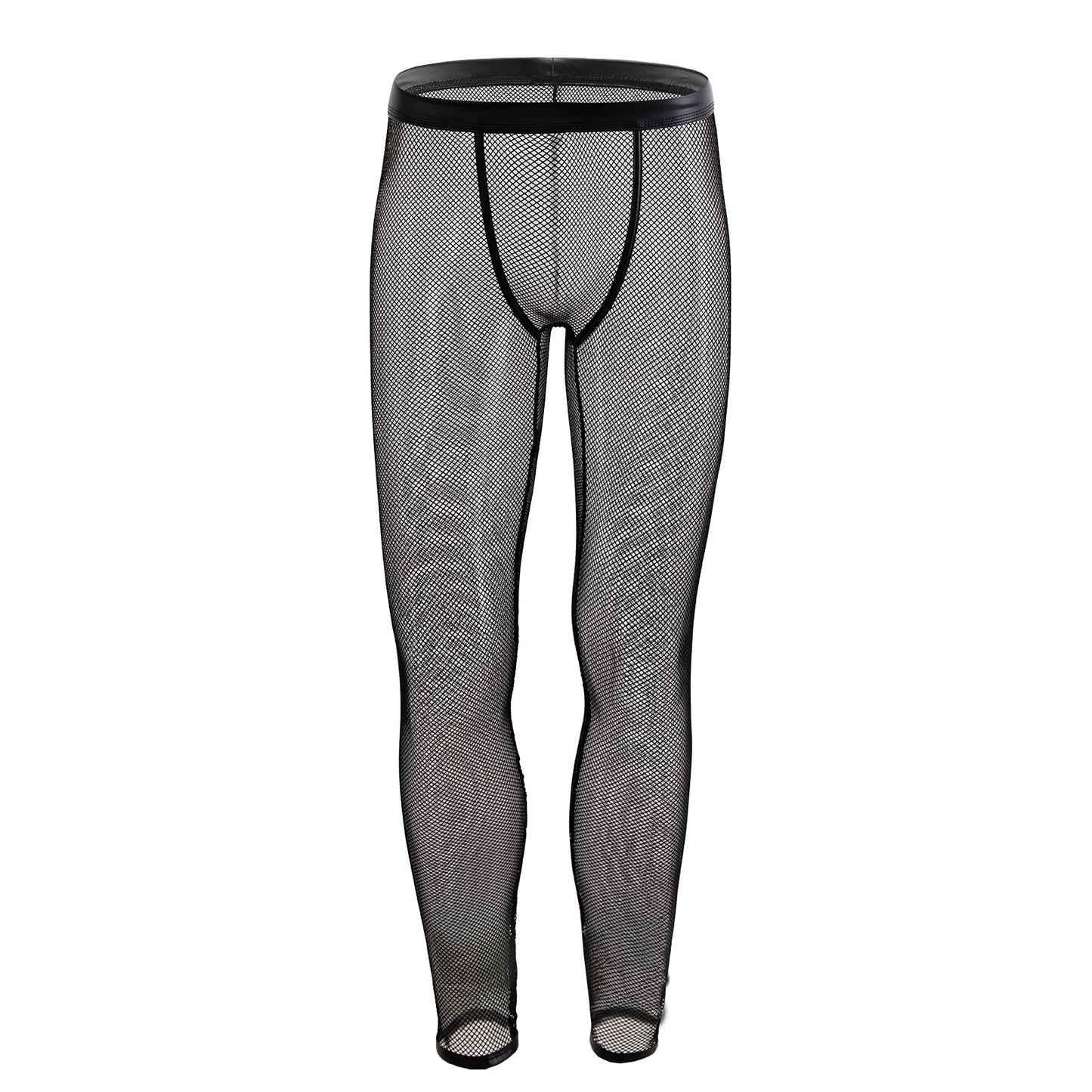 Men's realistic Fishnet Bottoming Trousers realistic ,  Pride products