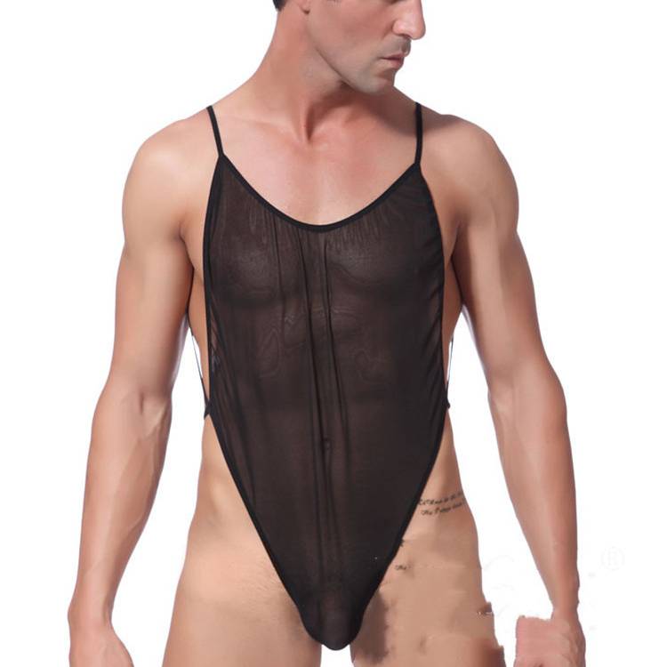 Men's See-through Underwear Bodysuit, LGBT collection, Pride products