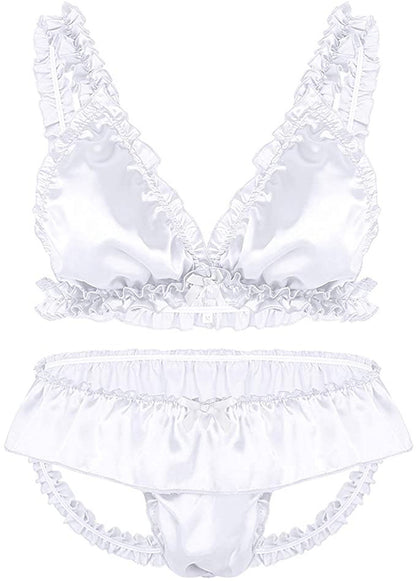 Men's Lace Bra Underwear Pseudo-girl Bra elegant , special , lingerie