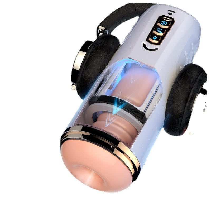 Electric Automatic Wellness Device - Telescopic Heating Trainer for Men