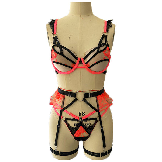 New Contrast Color Underwear Women's Suit