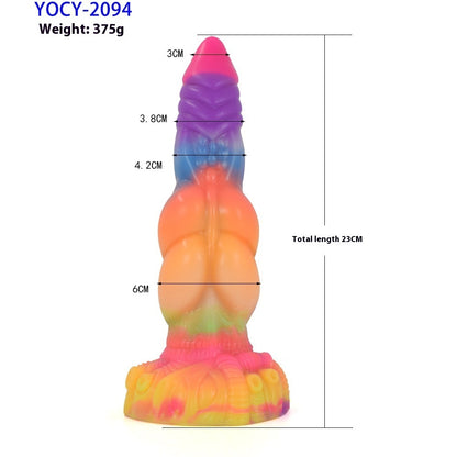Luminous Color Liquid Silicone Special-shaped toy , For Men And Women