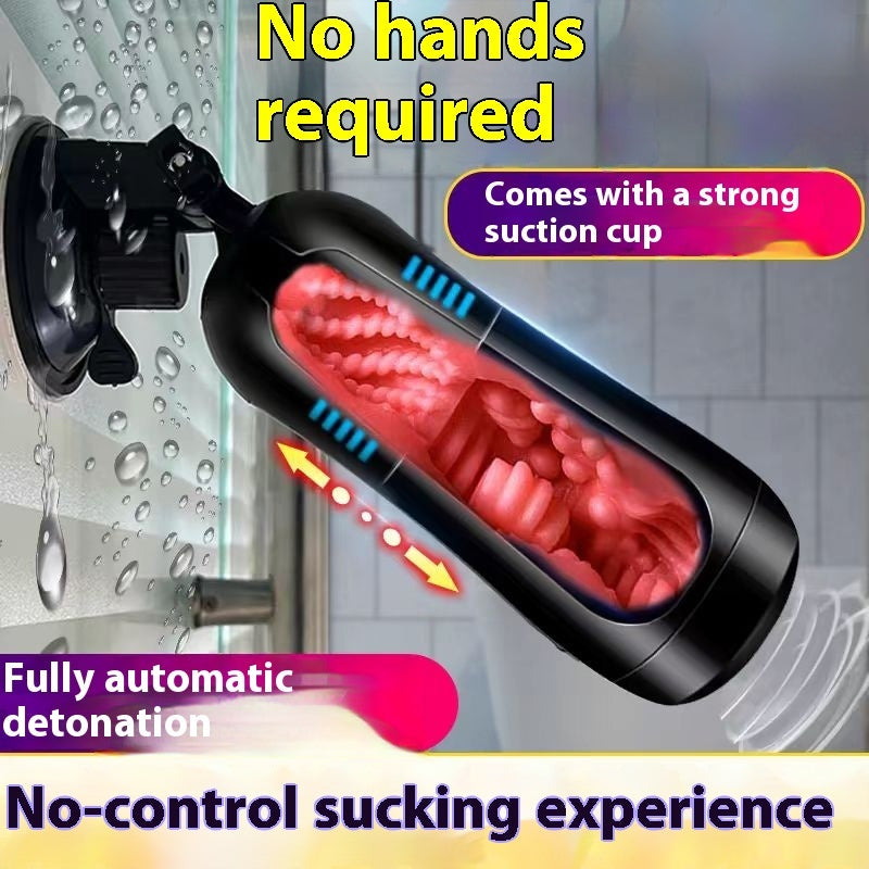 Automatic Personal pleasureCup Men's Dormitory Invisible , Device Electric Real Artificial  Channel Can Be