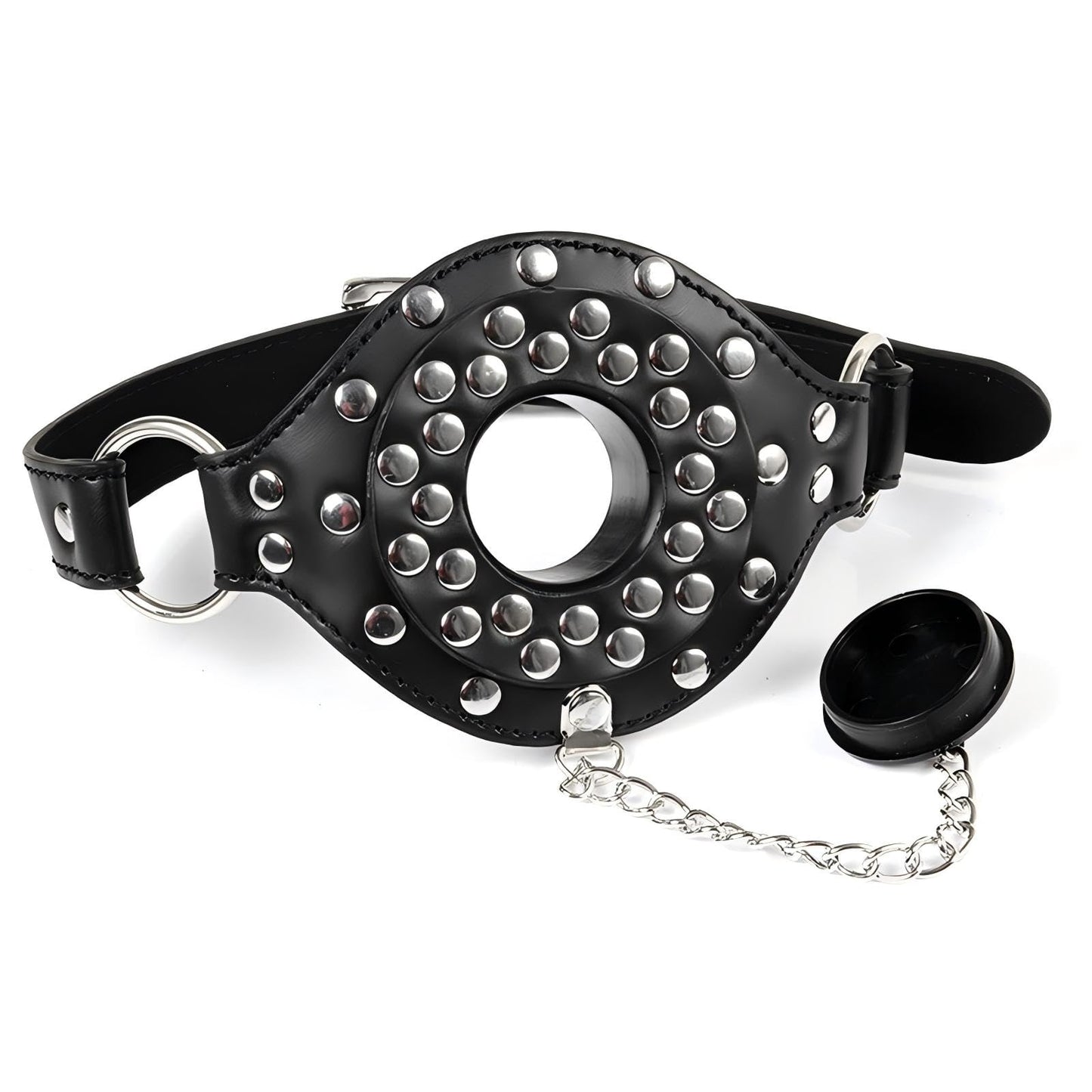 Couple Roleplay Essentials - Adjustable Mouth Gag with Removable Pacifier Plug