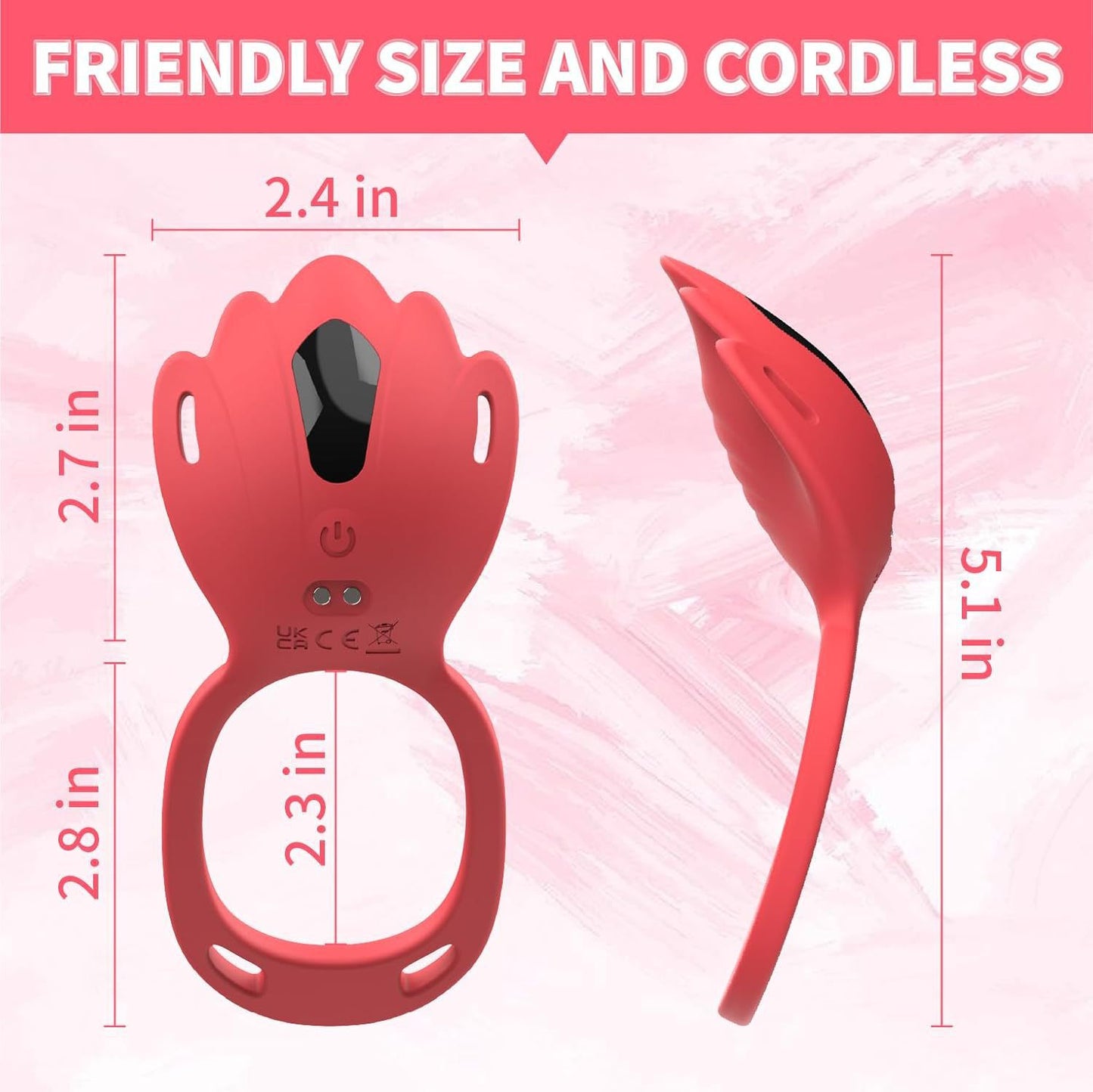 APP Butterfly Underwear Wearable Massager Women's Toy