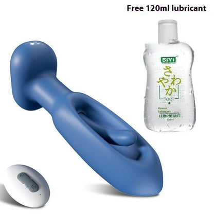 Wireless Remote Control Dual Stimulation Wellness Device - Locking Feature